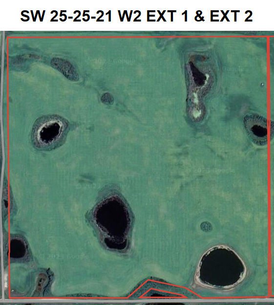 SW 25-25-21 W2 EXT 1 + 2